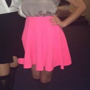 Hot Pink Skirt